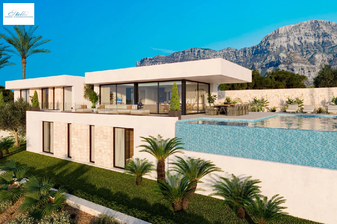 вилла in Denia(San Juan) на продажу, жилая площадь 322 м², год постройки 2026, + Центральное Отопление, aircondition, поверхности суши 1600 м², 4 спальни, 4 ванная, pool, ref.: AS-0524-3