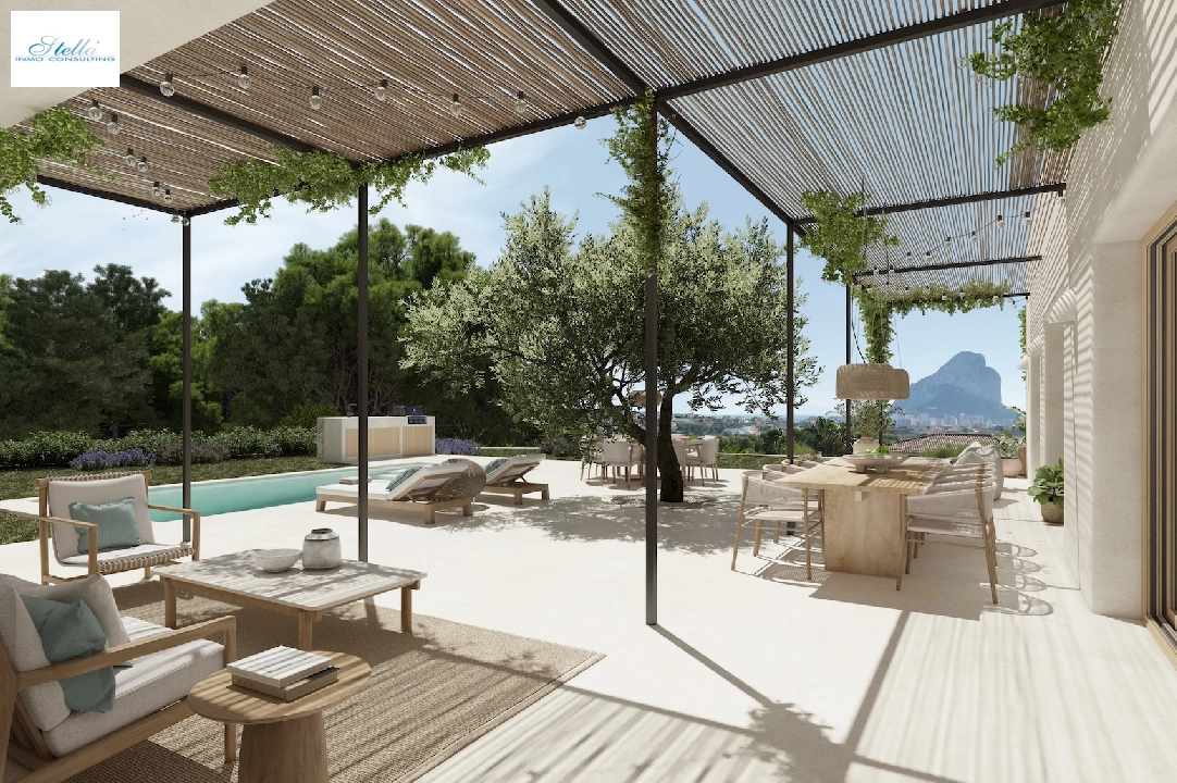 вилла in Calpe(Garduix) на продажу, жилая площадь 675 м², aircondition, поверхности суши 1079 м², 4 спальни, 5 ванная, ref.: BP-3631CAL-2