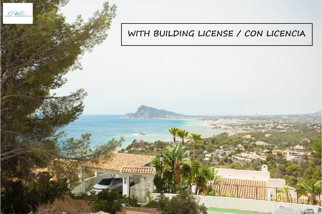 участок под строительство жилья in Altea(Altea Hills) на продажу, aircondition, поверхности суши 823 м², pool, ref.: BP-4412ALT-1