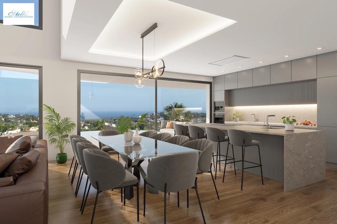 вилла in Moraira(La Sabatera) на продажу, жилая площадь 185 м², aircondition, поверхности суши 801 м², 4 спальни, 4 ванная, pool, ref.: CA-H-1786-AMB-5