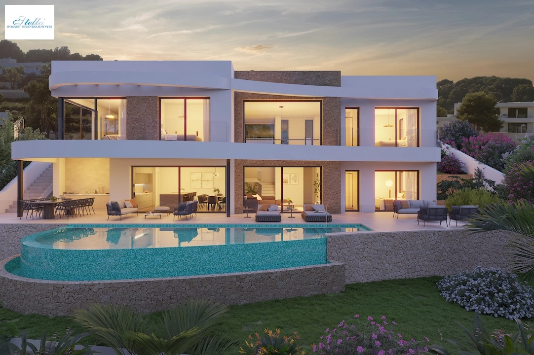 вилла in Moraira(La Sabatera) на продажу, жилая площадь 185 м², aircondition, поверхности суши 801 м², 4 спальни, 4 ванная, pool, ref.: CA-H-1786-AMB-7