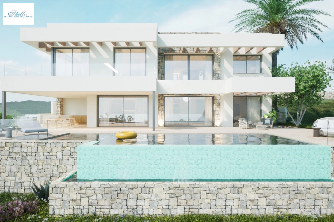 вилла in Moraira(La Sabatera) на продажу, жилая площадь 411 м², aircondition, 4 спальни, 4 ванная, pool, ref.: CA-H-1787-AMB-1