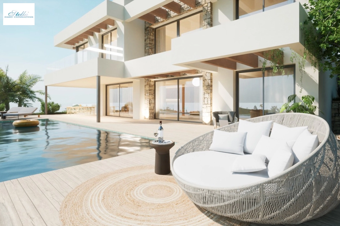 вилла in Moraira(La Sabatera) на продажу, жилая площадь 411 м², aircondition, 4 спальни, 4 ванная, pool, ref.: CA-H-1787-AMB-5