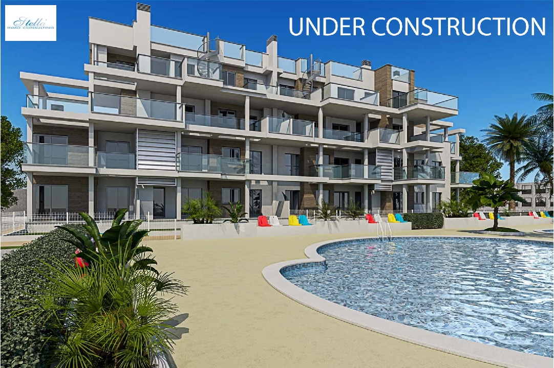 квартира in Denia(Las marinas) на продажу, жилая площадь 82 м², aircondition, 3 спальни, 2 ванная, pool, ref.: BP-8190DEN-1