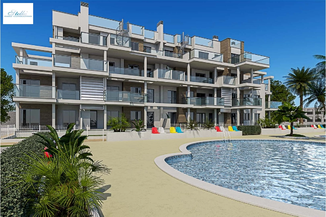 квартира in Denia(Las marinas) на продажу, жилая площадь 82 м², aircondition, 3 спальни, 2 ванная, pool, ref.: BP-8190DEN-2