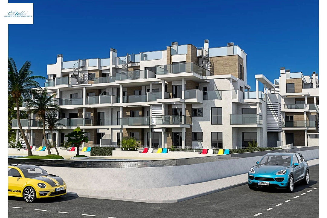 квартира in Denia(Las marinas) на продажу, жилая площадь 82 м², aircondition, 3 спальни, 2 ванная, pool, ref.: BP-8190DEN-4