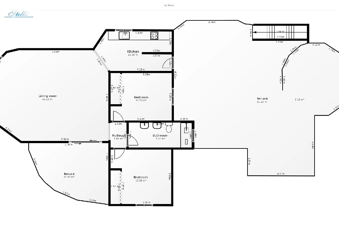 вилла in Benissa(San Jaime) на продажу, жилая площадь 240 м², aircondition, 6 спальни, 3 ванная, pool, ref.: COB-3449-10535-40