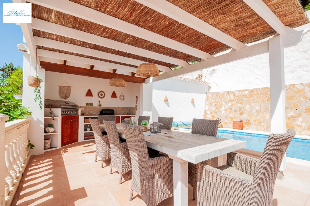 вилла in Moraira(Benimeit) на продажу, жилая площадь 168 м², aircondition, 3 спальни, 3 ванная, pool, ref.: COB-3467-10535-4