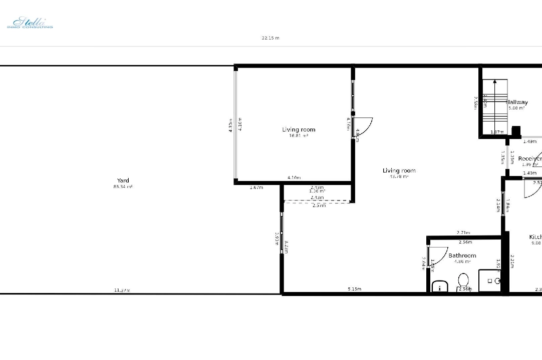 бунгало in Calpe(Garduix) на продажу, жилая площадь 110 м², aircondition, 2 спальни, 2 ванная, pool, ref.: COB-3468-10535-25