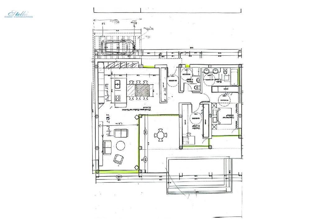 вилла in Benitachell(Cumbre del Sol) на продажу, жилая площадь 296 м², aircondition, поверхности суши 1395 м², 2 спальни, 1 ванная, pool, ref.: BP-4421BELL-24