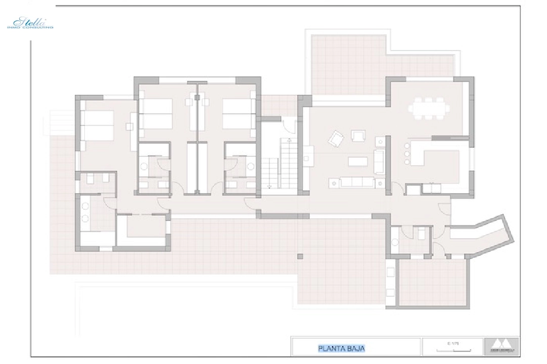 вилла in Javea(Residencial Cansalades) на продажу, жилая площадь 290 м², aircondition, поверхности суши 1520 м², 4 спальни, 4 ванная, pool, ref.: CA-H-1798-AMBI-5