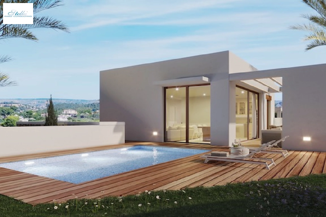 вилла in Javea(Villes del vent) на продажу, жилая площадь 170 м², aircondition, поверхности суши 1000 м², 3 спальни, 2 ванная, pool, ref.: CA-H-1799-AMBI-1