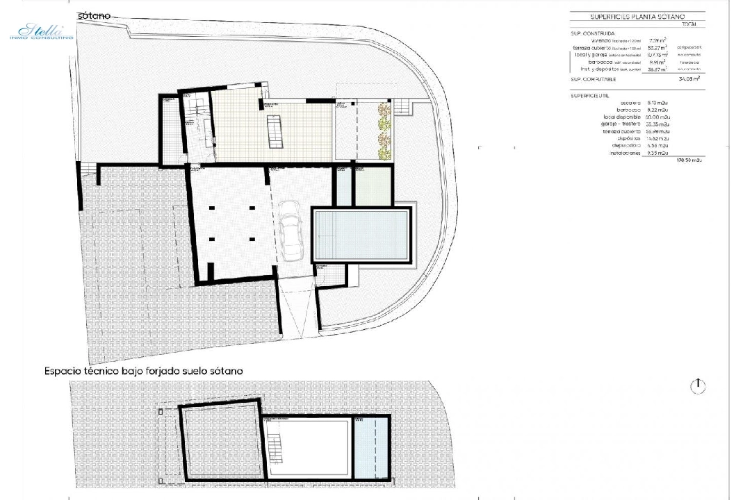 вилла in Moraira на продажу, жилая площадь 415 м², год постройки 2016, aircondition, поверхности суши 817 м², 3 спальни, 2 ванная, pool, ref.: AM-10898DA-20