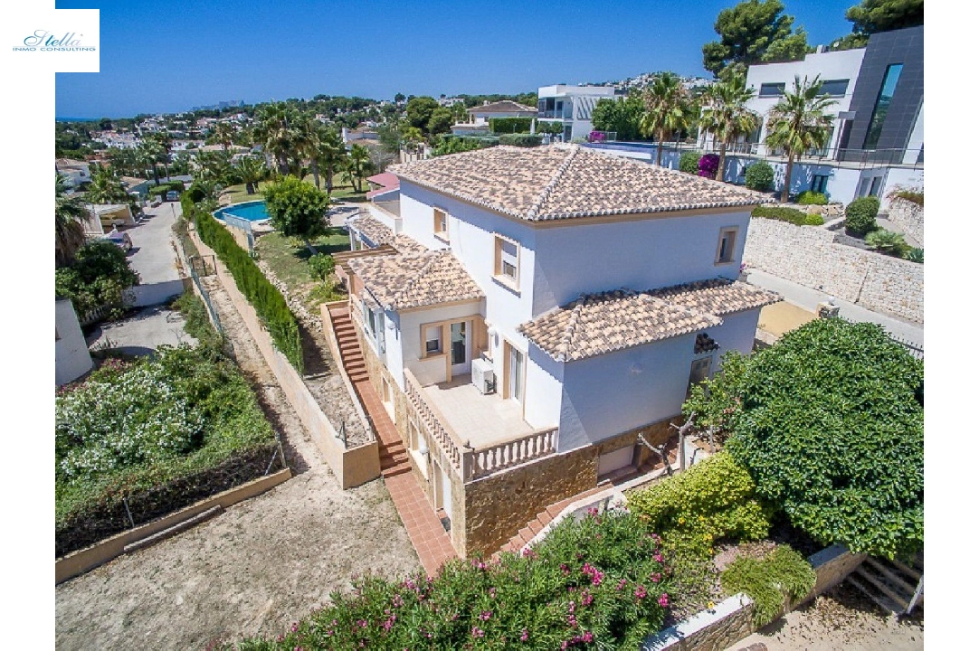 вилла in Moraira на продажу, жилая площадь 306 м², год постройки 2012, aircondition, поверхности суши 1602 м², 5 спальни, 5 ванная, pool, ref.: AM-11374DA-3