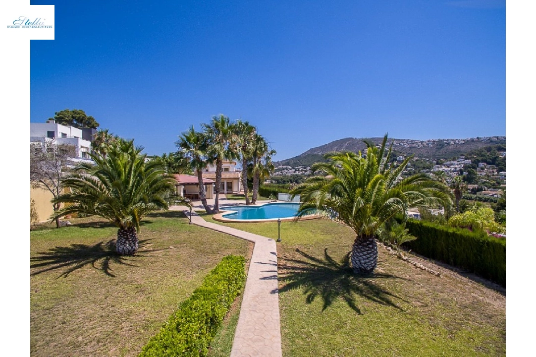 вилла in Moraira на продажу, жилая площадь 306 м², год постройки 2012, aircondition, поверхности суши 1602 м², 5 спальни, 5 ванная, pool, ref.: AM-11374DA-5