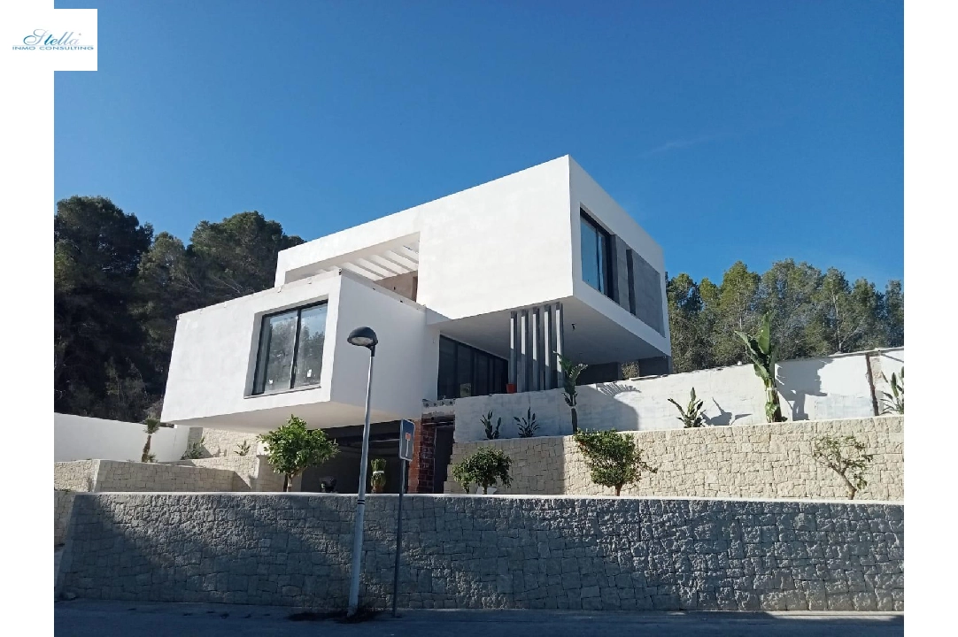 вилла in Moraira на продажу, жилая площадь 394 м², год постройки 2020, aircondition, поверхности суши 800 м², 4 спальни, 3 ванная, pool, ref.: AM-11509DA-3