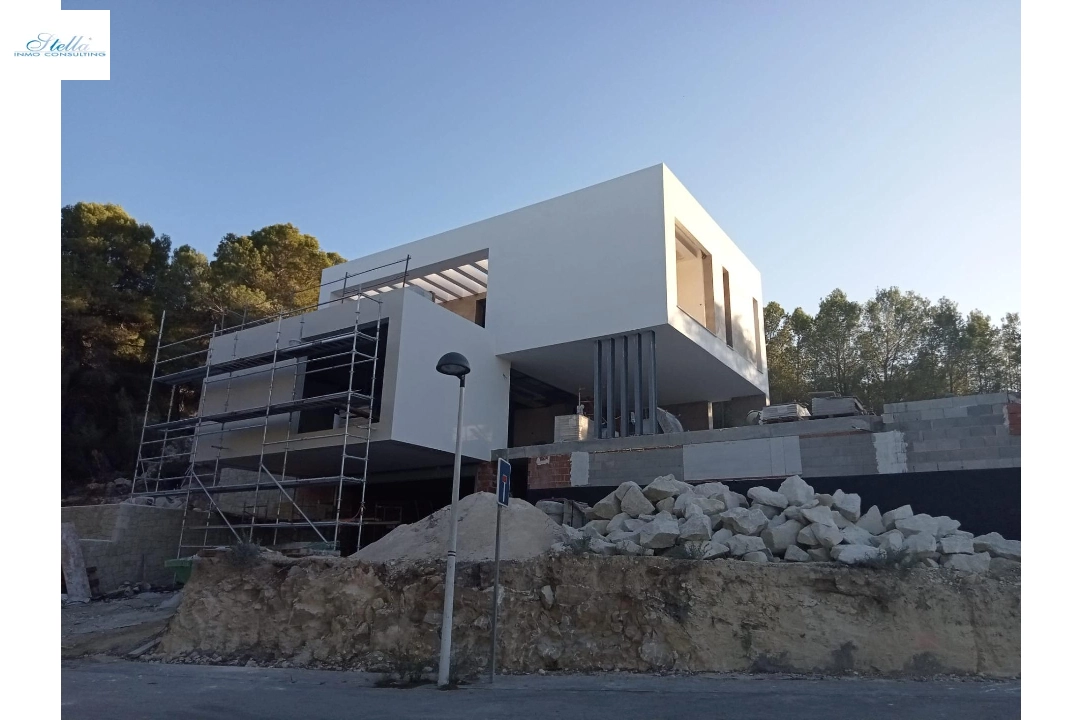 вилла in Moraira на продажу, жилая площадь 394 м², год постройки 2020, aircondition, поверхности суши 800 м², 4 спальни, 3 ванная, pool, ref.: AM-11509DA-5