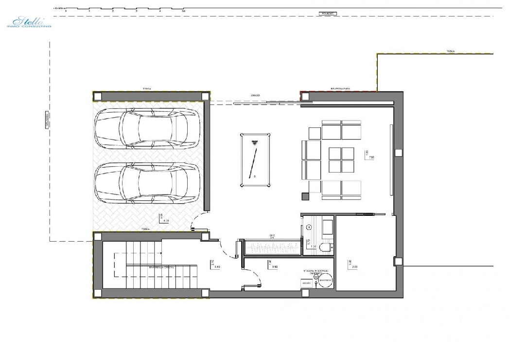 вилла in Benitachell на продажу, жилая площадь 613 м², aircondition, поверхности суши 963 м², 3 спальни, 2 ванная, pool, ref.: AM-11637DA-8