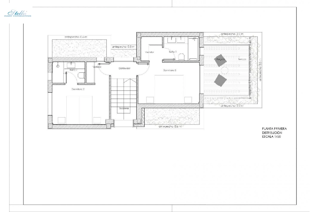 вилла in Oliva на продажу, жилая площадь 262 м², год постройки 2022, aircondition, поверхности суши 462 м², 4 спальни, 5 ванная, pool, ref.: AM-11592DA-18