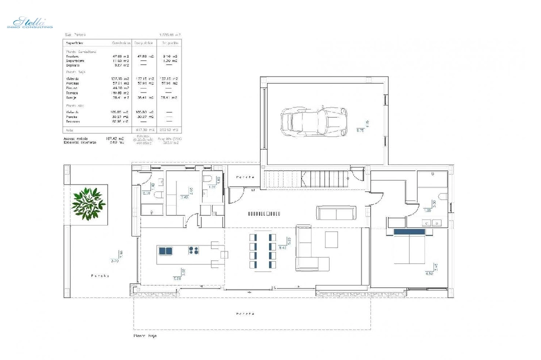 вилла in Calpe на продажу, жилая площадь 430 м², год постройки 2022, aircondition, поверхности суши 1550 м², 5 спальни, 4 ванная, pool, ref.: AM-11710DA-6