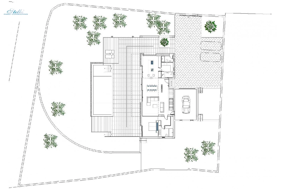 вилла in Calpe на продажу, жилая площадь 430 м², год постройки 2022, aircondition, поверхности суши 1550 м², 5 спальни, 4 ванная, pool, ref.: AM-11710DA-7