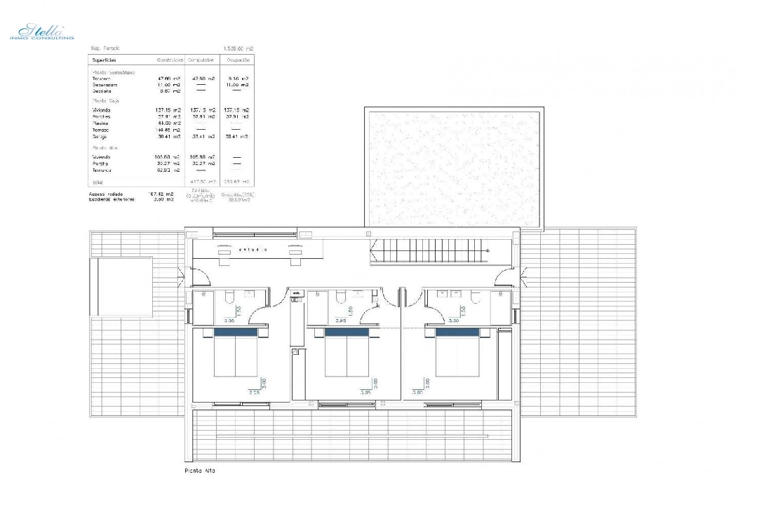 вилла in Calpe на продажу, жилая площадь 430 м², год постройки 2022, aircondition, поверхности суши 1550 м², 5 спальни, 4 ванная, pool, ref.: AM-11710DA-8