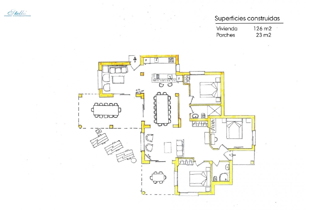 квартира in Benitachell на продажу, жилая площадь 411 м², aircondition, 9 спальни, 6 ванная, pool, ref.: AM-11746DR-42