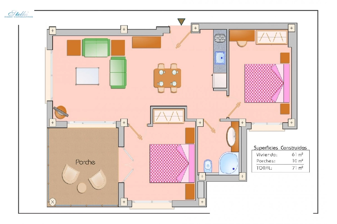 квартира in Benitachell на продажу, жилая площадь 411 м², aircondition, 9 спальни, 6 ванная, pool, ref.: AM-11746DR-47