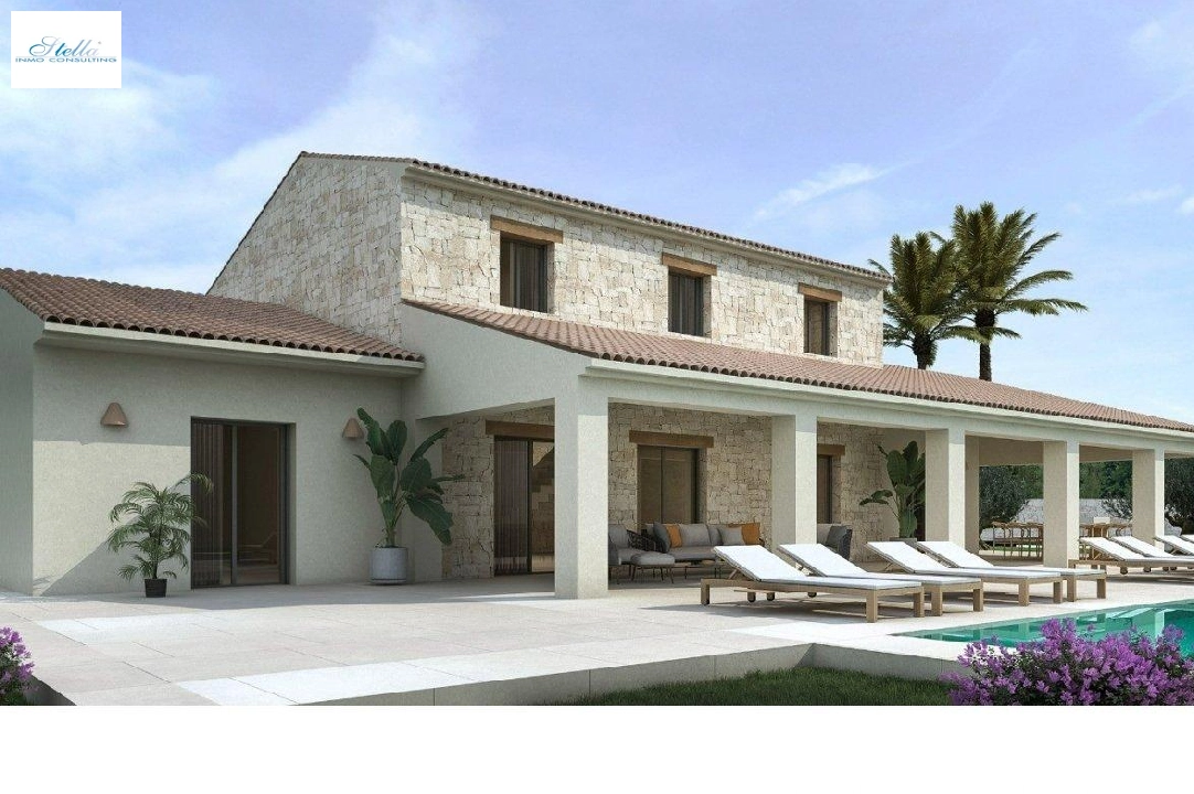 вилла in Moraira на продажу, жилая площадь 699 м², год постройки 2022, aircondition, поверхности суши 13500 м², 4 спальни, 4 ванная, pool, ref.: AM-11734DA-2