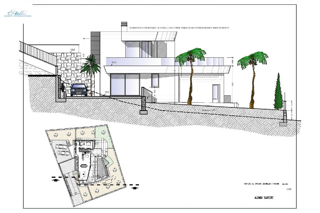 вилла in Calpe на продажу, жилая площадь 273 м², год постройки 2022, aircondition, поверхности суши 805 м², 4 спальни, 4 ванная, pool, ref.: AM-11772DA-15