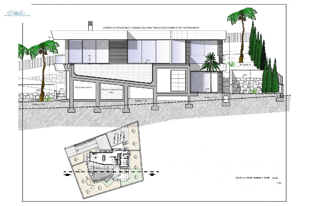 вилла in Calpe на продажу, жилая площадь 273 м², год постройки 2022, aircondition, поверхности суши 805 м², 4 спальни, 4 ванная, pool, ref.: AM-11772DA-16