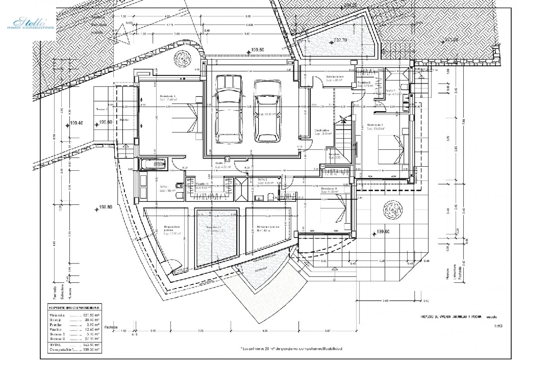 вилла in Calpe на продажу, жилая площадь 273 м², год постройки 2022, aircondition, поверхности суши 805 м², 4 спальни, 4 ванная, pool, ref.: AM-11772DA-25