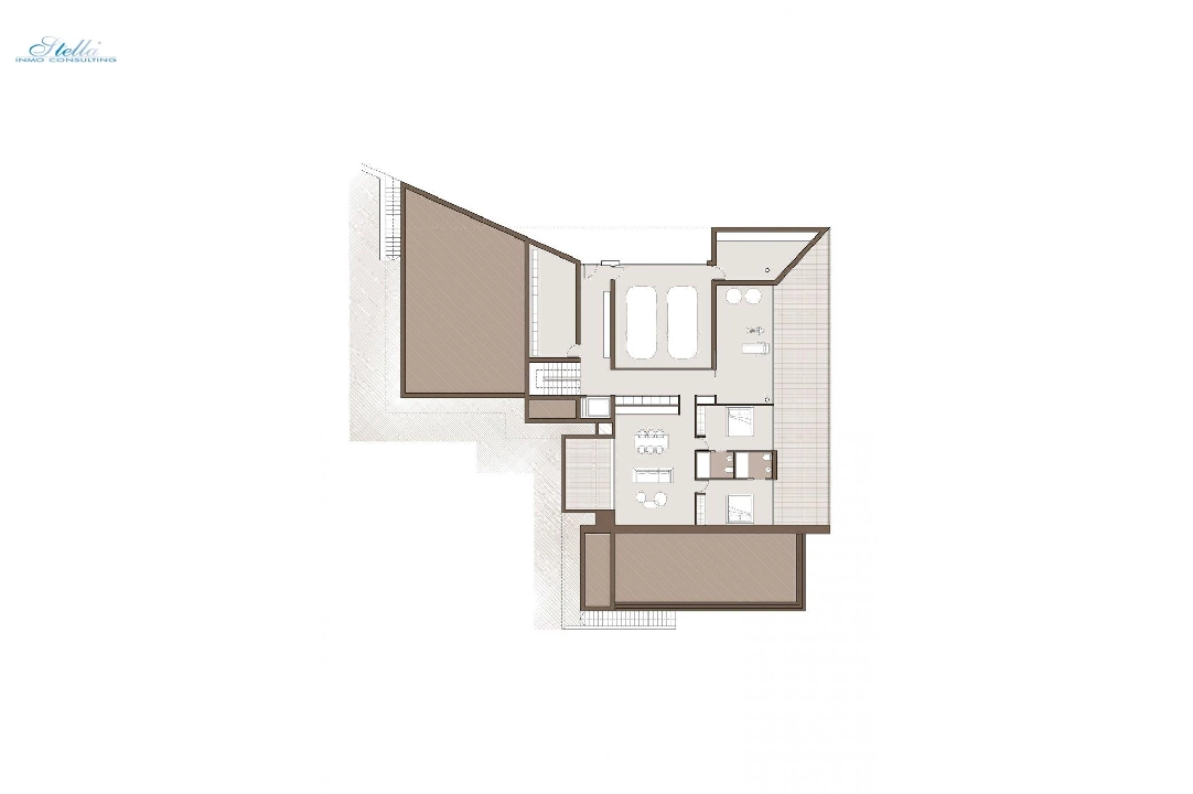 вилла in Moraira на продажу, жилая площадь 701 м², год постройки 2023, aircondition, поверхности суши 1864 м², 5 спальни, 6 ванная, pool, ref.: AM-11839DA-15