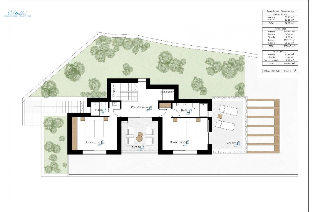 вилла in Benissa на продажу, жилая площадь 450 м², год постройки 2023, aircondition, поверхности суши 800 м², 3 спальни, 3 ванная, pool, ref.: AM-11844DR-7