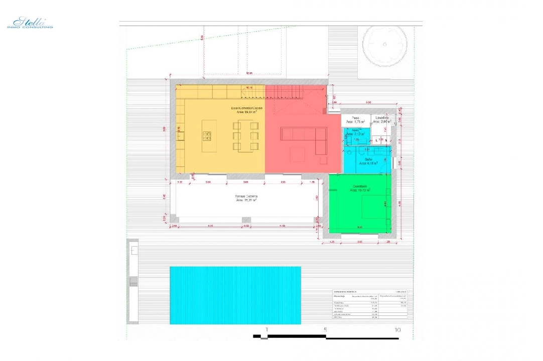 вилла in Javea на продажу, жилая площадь 180 м², год постройки 2023, aircondition, поверхности суши 1005 м², 3 спальни, 2 ванная, pool, ref.: AM-11845DA-17