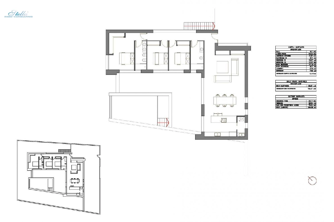 вилла in Alcalali на продажу, жилая площадь 155 м², год постройки 2024, aircondition, поверхности суши 800 м², 3 спальни, 2 ванная, pool, ref.: AM-11841DA-4