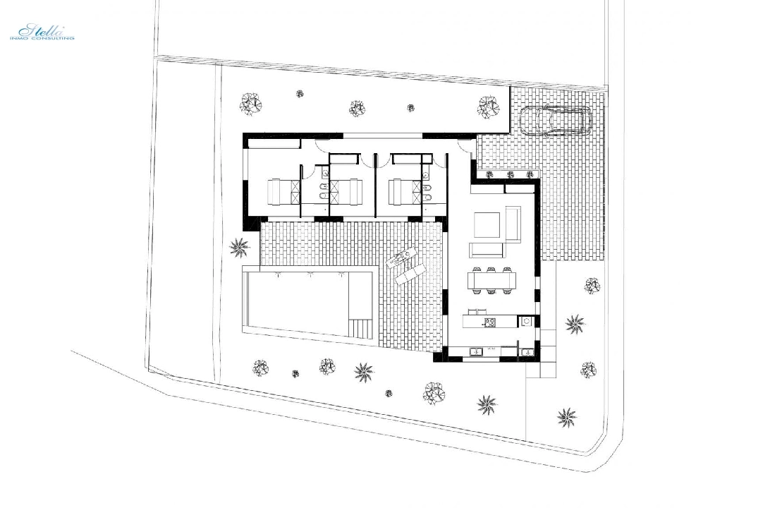 вилла in Alcalali на продажу, жилая площадь 155 м², год постройки 2024, aircondition, поверхности суши 800 м², 3 спальни, 2 ванная, pool, ref.: AM-11841DA-5