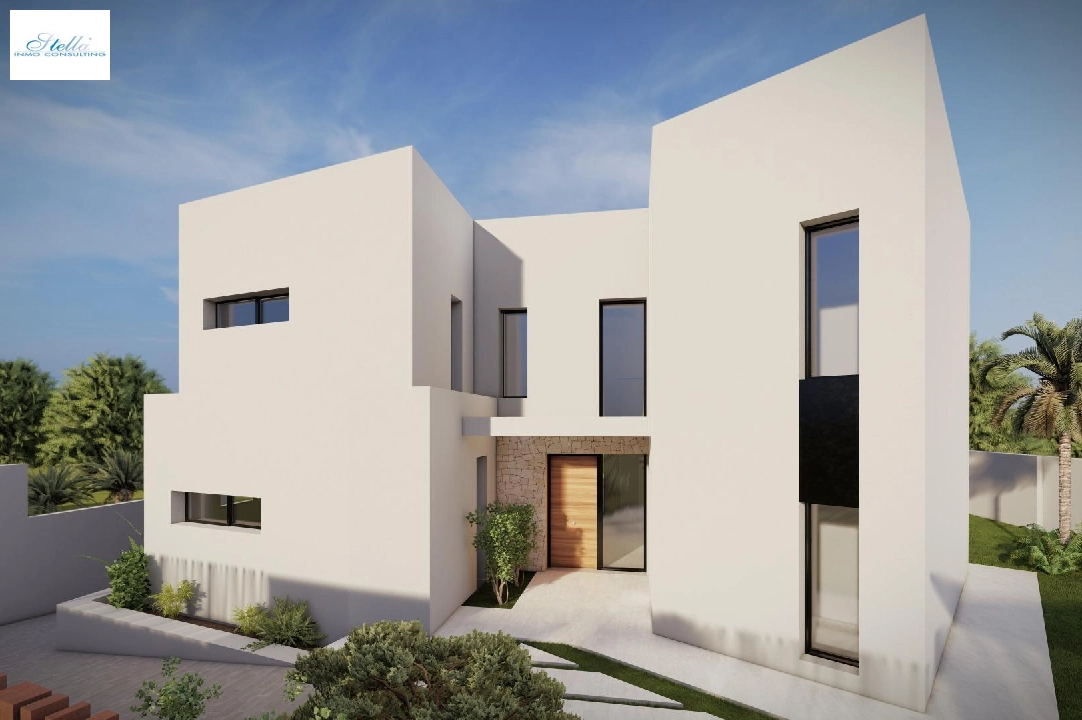 вилла in Moraira на продажу, жилая площадь 365 м², год постройки 2023, aircondition, поверхности суши 967 м², 4 спальни, 4 ванная, pool, ref.: AM-11867DA-6