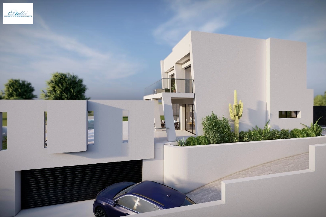 вилла in Moraira на продажу, жилая площадь 365 м², год постройки 2023, aircondition, поверхности суши 967 м², 4 спальни, 4 ванная, pool, ref.: AM-11867DA-7