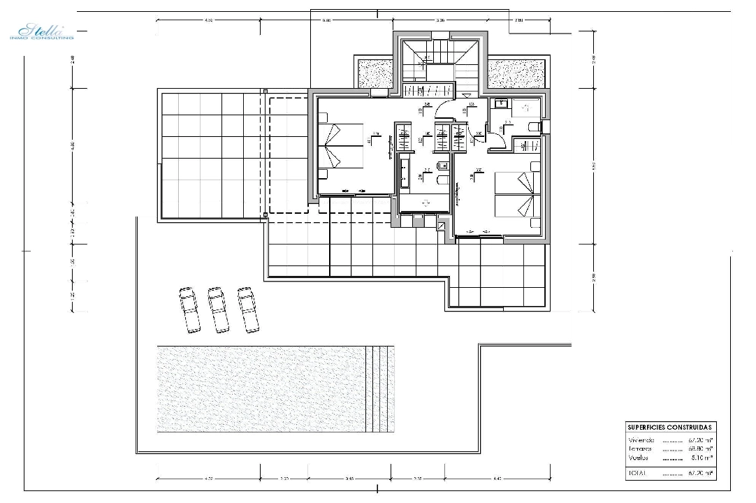 вилла in Calpe на продажу, жилая площадь 209 м², год постройки 2024, aircondition, поверхности суши 1000 м², 3 спальни, 3 ванная, pool, ref.: AM-11967DA-8