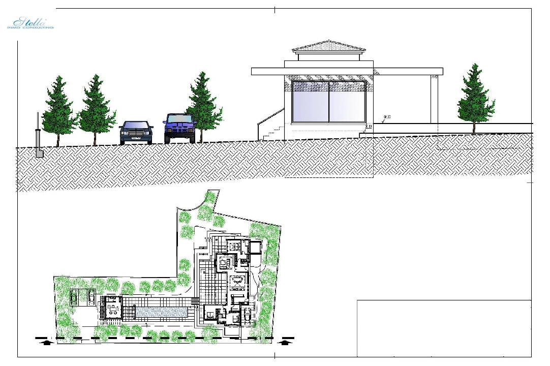 вилла in Javea на продажу, жилая площадь 420 м², год постройки 2023, aircondition, поверхности суши 1741 м², 4 спальни, 5 ванная, pool, ref.: AM-12003DA-9