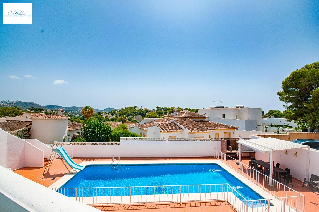 вилла in Moraira на продажу, жилая площадь 176 м², aircondition, поверхности суши 1050 м², 4 спальни, 2 ванная, pool, ref.: AM-12011DA-16