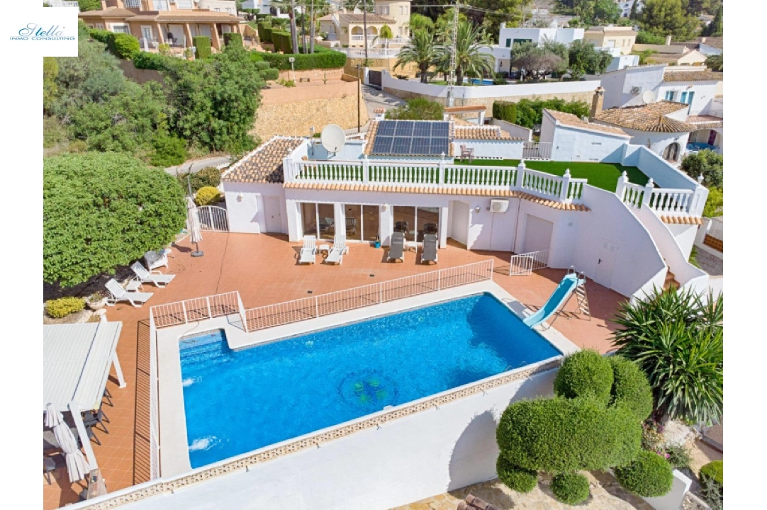 вилла in Moraira на продажу, жилая площадь 176 м², aircondition, поверхности суши 1050 м², 4 спальни, 2 ванная, pool, ref.: AM-12011DA-3