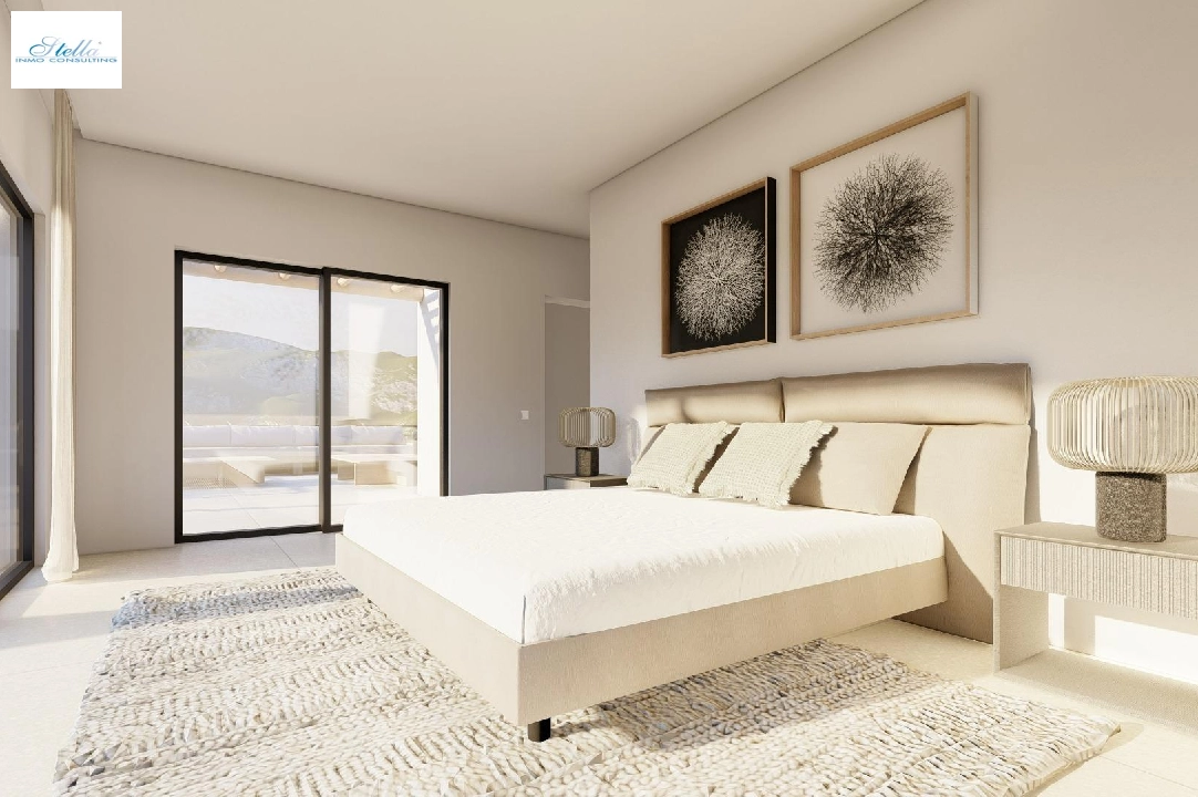 вилла in Moraira на продажу, жилая площадь 261 м², год постройки 2023, aircondition, поверхности суши 810 м², 4 спальни, 3 ванная, pool, ref.: AM-12027DA-14