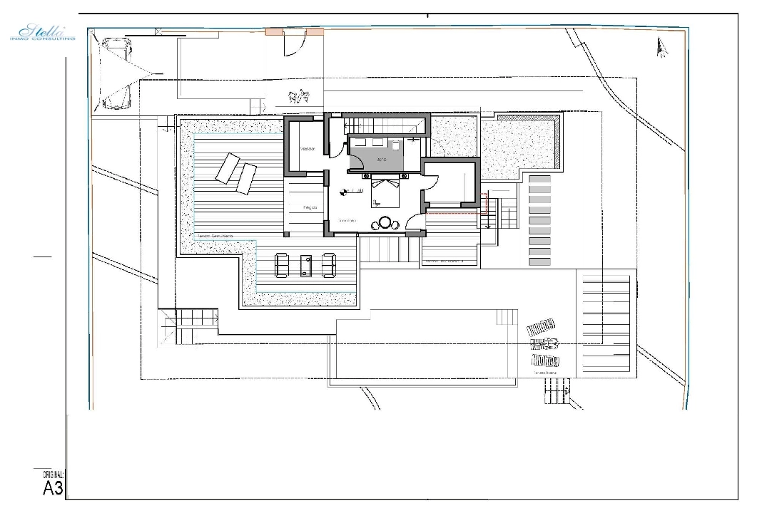 вилла in Moraira на продажу, жилая площадь 261 м², год постройки 2023, aircondition, поверхности суши 810 м², 4 спальни, 3 ванная, pool, ref.: AM-12027DA-20