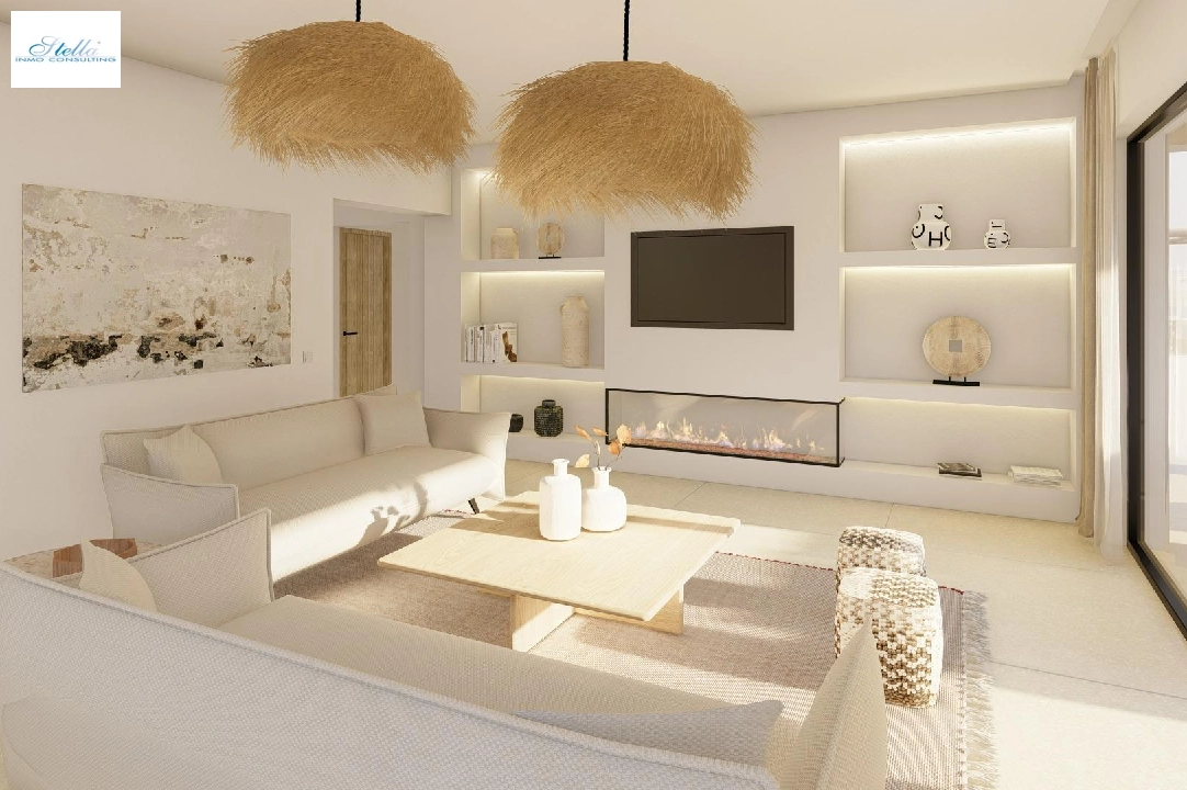 вилла in Moraira на продажу, жилая площадь 261 м², год постройки 2023, aircondition, поверхности суши 810 м², 4 спальни, 3 ванная, pool, ref.: AM-12027DA-8