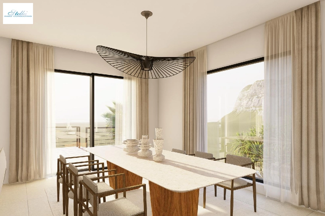 вилла in Moraira на продажу, жилая площадь 261 м², год постройки 2023, aircondition, поверхности суши 810 м², 4 спальни, 3 ванная, pool, ref.: AM-12027DA-9