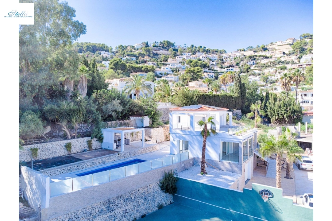 вилла in Moraira на продажу, жилая площадь 480 м², год постройки 2023, aircondition, поверхности суши 1140 м², 3 спальни, 3 ванная, pool, ref.: AM-12058DA-27