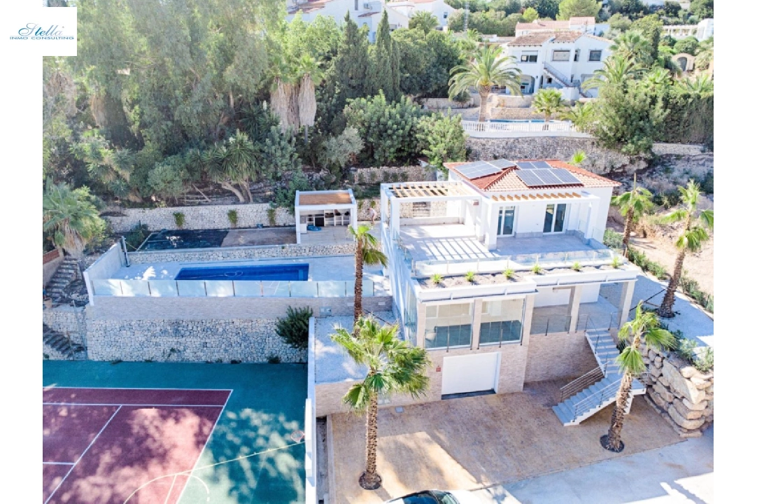 вилла in Moraira на продажу, жилая площадь 480 м², год постройки 2023, aircondition, поверхности суши 1140 м², 3 спальни, 3 ванная, pool, ref.: AM-12058DA-29