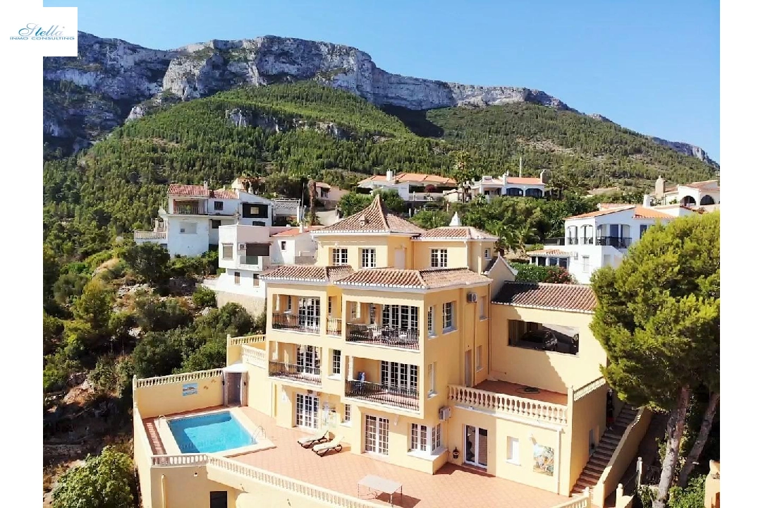 вилла in Denia на продажу, жилая площадь 319 м², aircondition, поверхности суши 900 м², 6 спальни, 4 ванная, pool, ref.: AM-12170DA-8